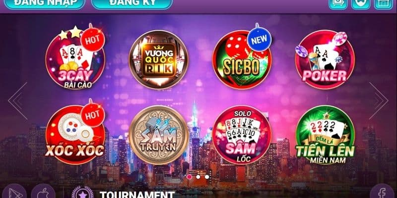 Giao diện của game bài B52 đổi thưởng trên Kubet